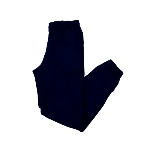 Calça Isa Lucena Moletom Oversized Azul Marinho