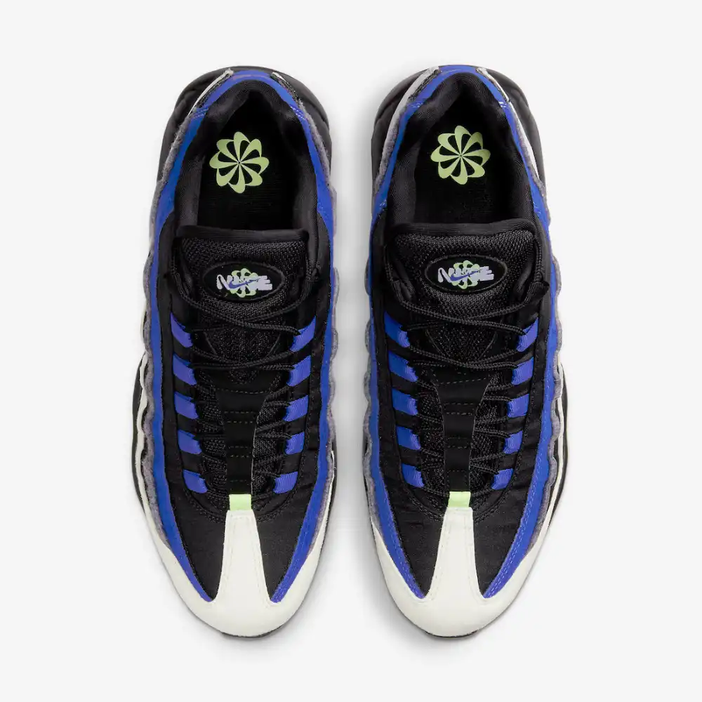 Nike Air Max 95 Double Swooshes Black Blue foto 2