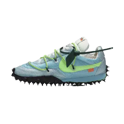 Off-White x Nike Waffle Racer Blue