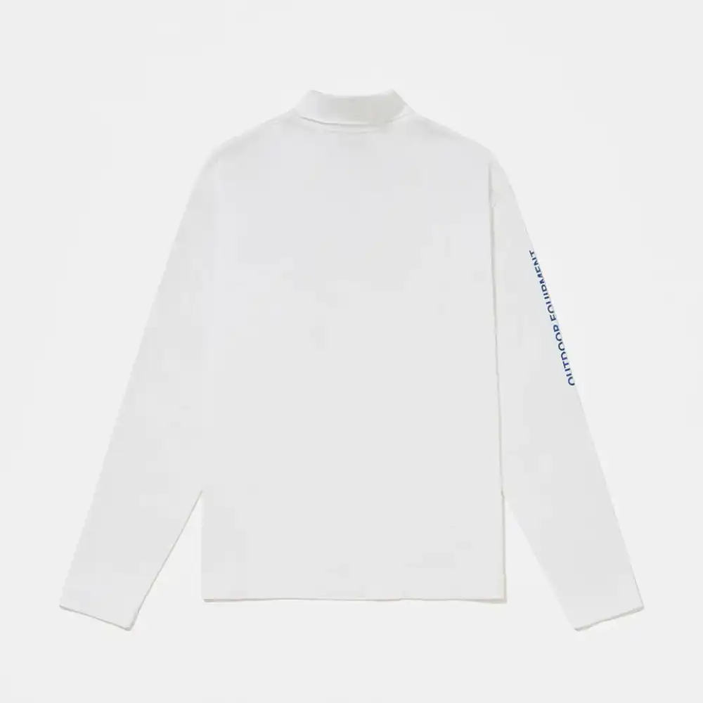 Camiseta Piet Sportsman Turtle Neck Bone White foto 1