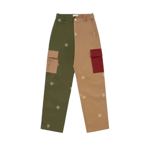 Calça Piet Patchwork Cargo