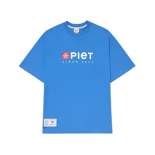 Camiseta Piet Circa Oversized Cobalt Blue