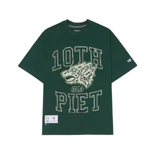 Camiseta Piet Ivy Heavyweight Deep Green