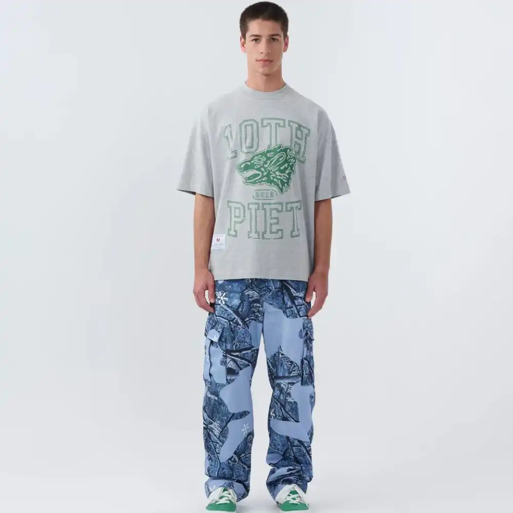 Camiseta Piet Ivy Heavyweight Grey foto 2