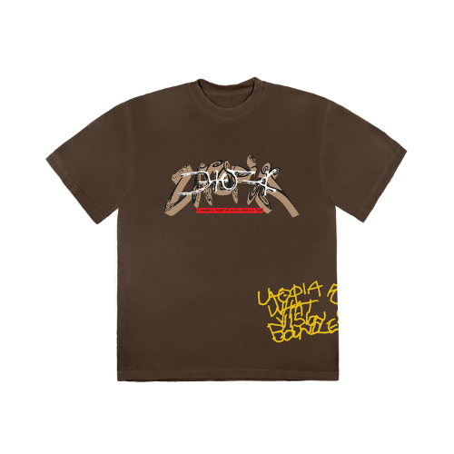 Camiseta Travis Scott Utopia I Brown - Droper