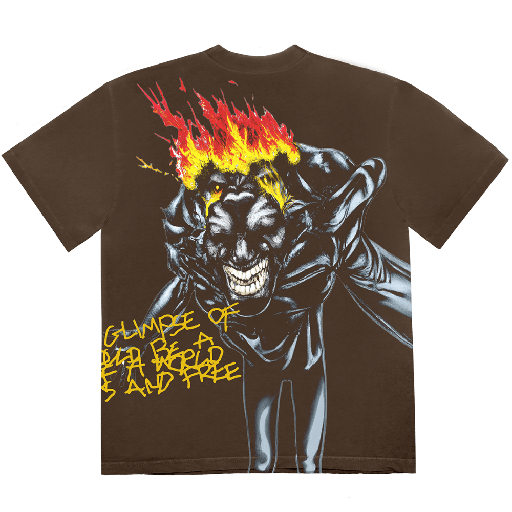 Camiseta Travis Scott Utopia I Brown - Droper
