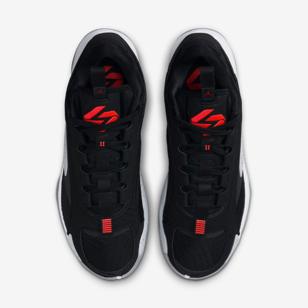 Jordan Luka 2 Black Bright Crimson - Droper