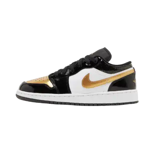 Air Jordan 1 Low SE GS Gold Toe