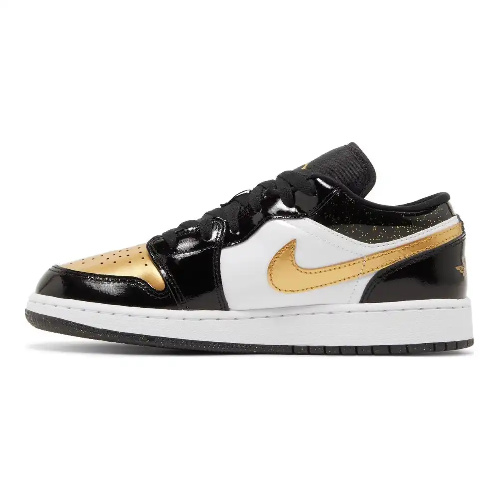 Jordan low cheap gold toe