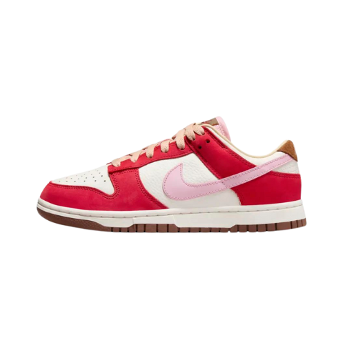 Nike Dunk Low Sail and Sport Red