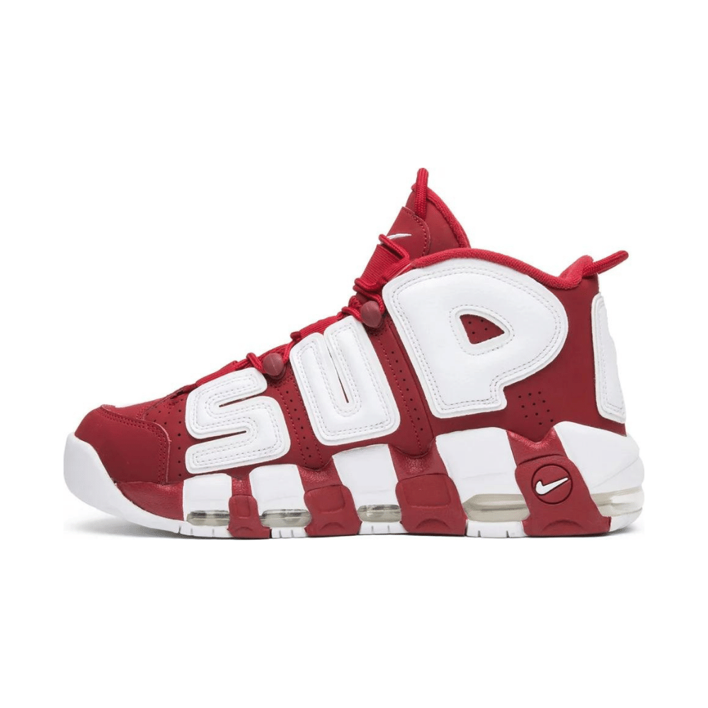 Supreme x Nike Air More Uptempo Red foto 3