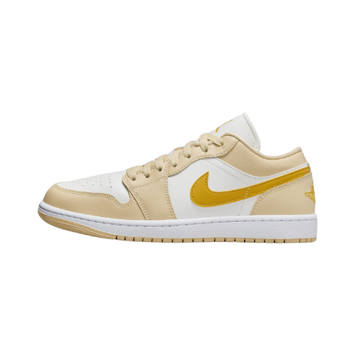 Air Jordan 1 Low Pale Vanilla White Yellow Ochre