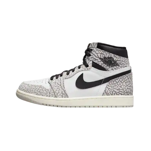 Air Jordan 1 High White Cement