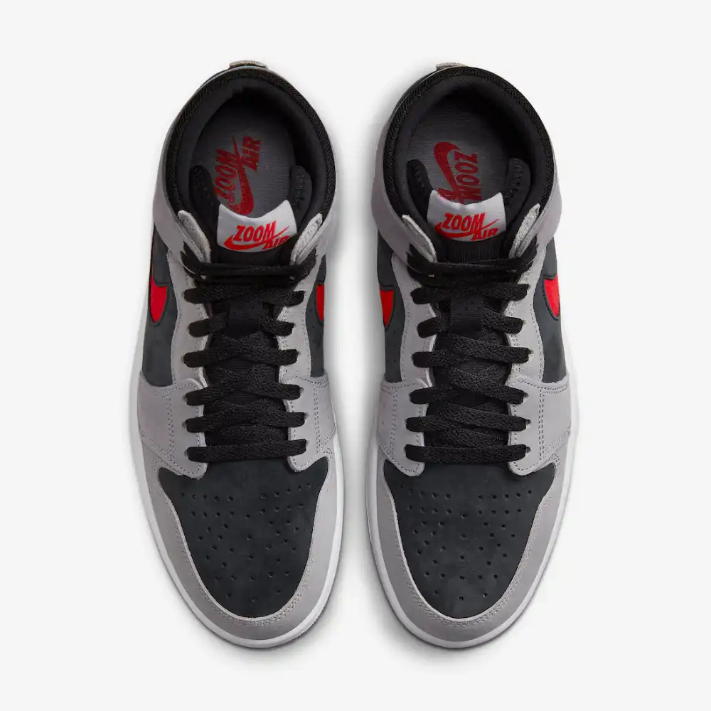 Air Jordan 1 Zoom CMFT Black Cement Grey - Droper