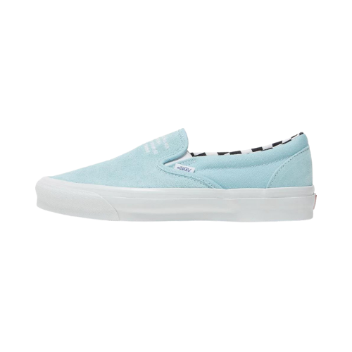 Ray Barbee x Leica x Vans OG Classic Slip-On LX Light Blue