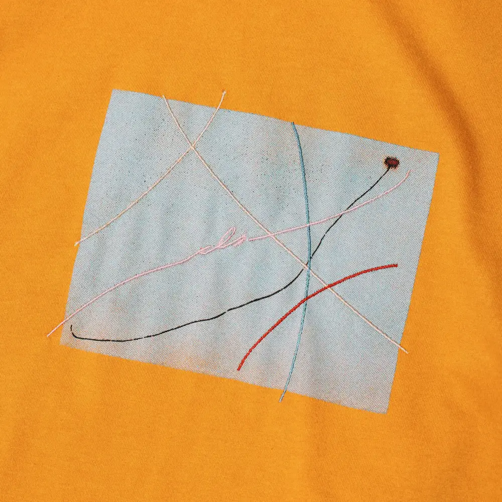 Camiseta Class Linhas Chilenas Mustard foto 1