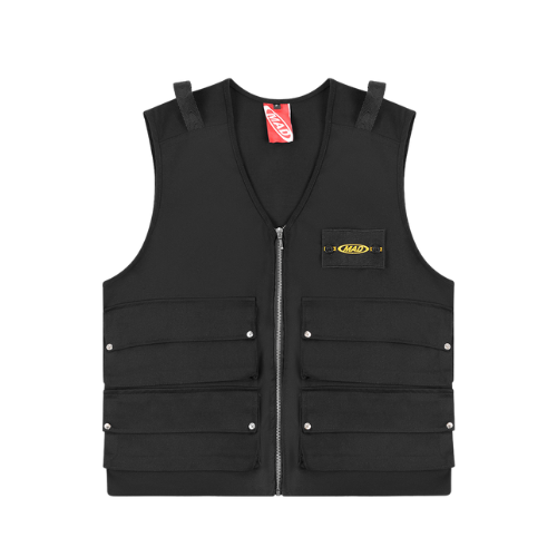 Colete Mad Enlatados Mochila Preto