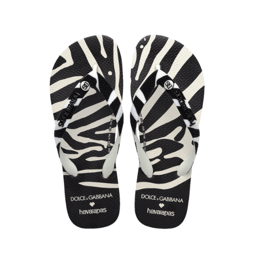 Dolce&Gabbana x Havaianas Chinelo Zebra