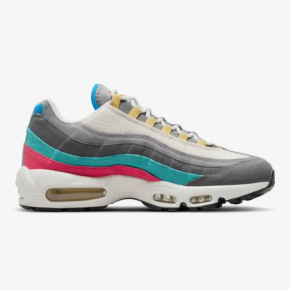 Nike Air Max 95 Air Sprung Grey Aqua Pink foto 3
