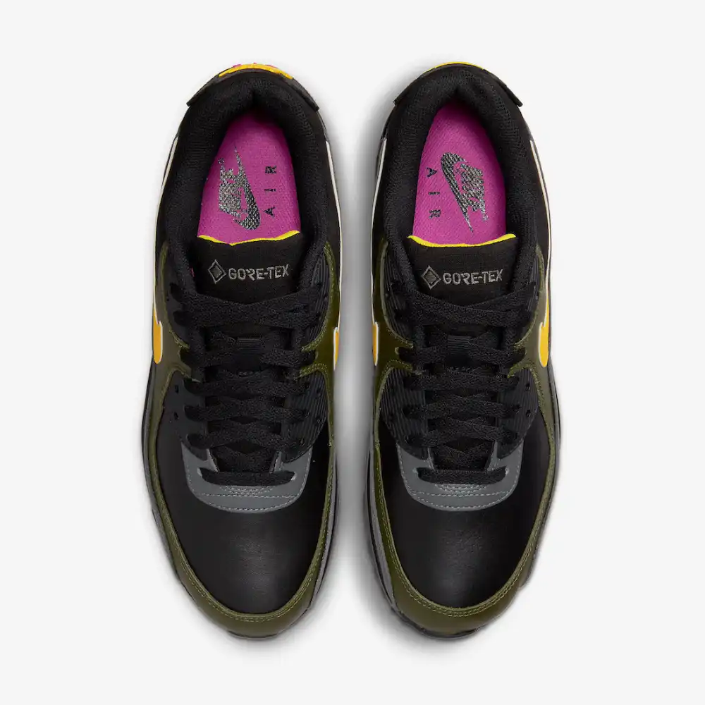 Nike Air Max 90 Gore-Tex Black Cargo Khaki - Droper