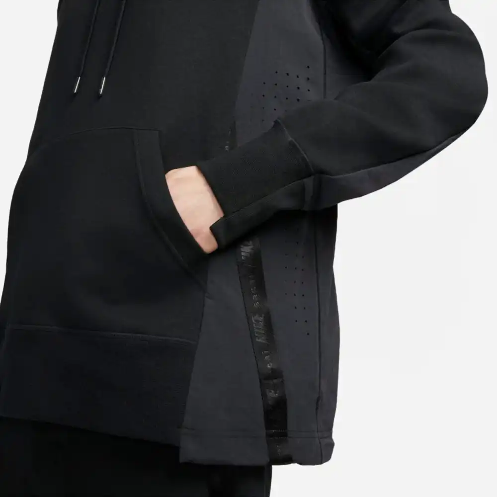 sacai x Nike Moletom Pullover Soft Fleece Black - Droper