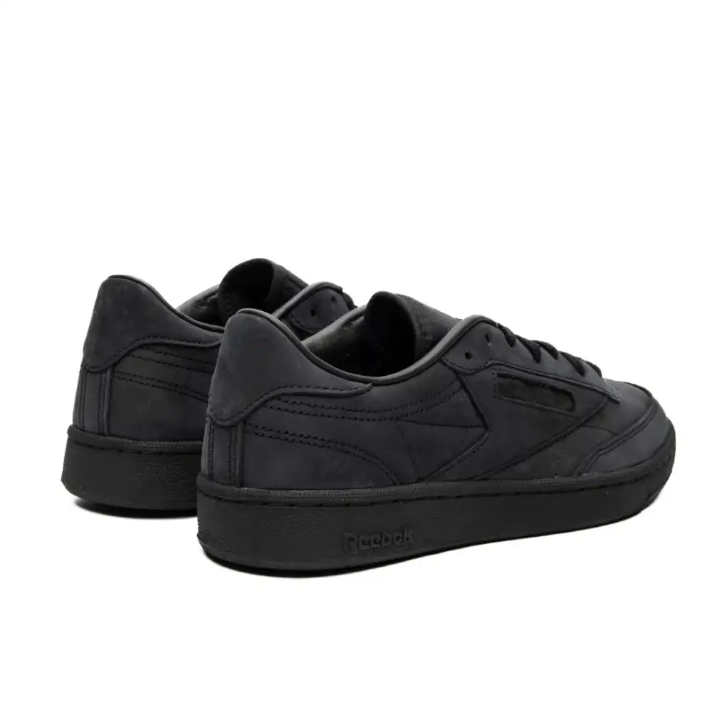 JJJJound x Reebok Club C 85 Triple Black - Droper