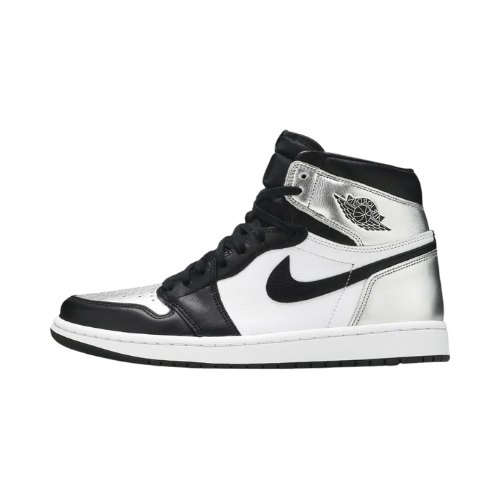 Air Jordan 1 High Silver Toe Feminino