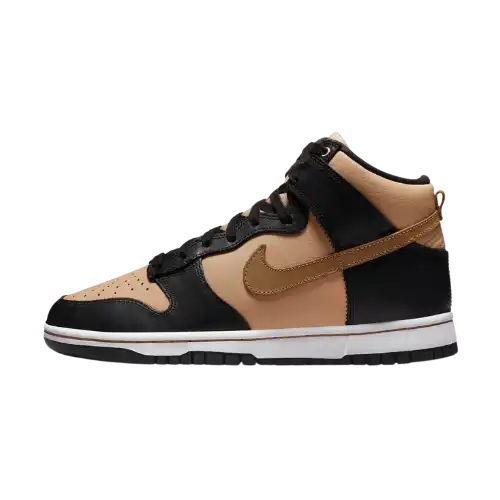 Nike Dunk High Black Flax - Droper