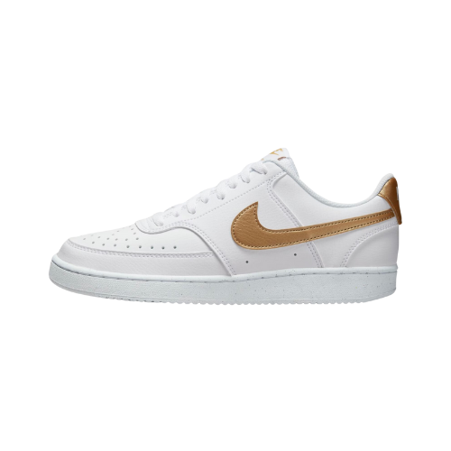 Nike Court Vision Low Next Nature White Metallic Gold