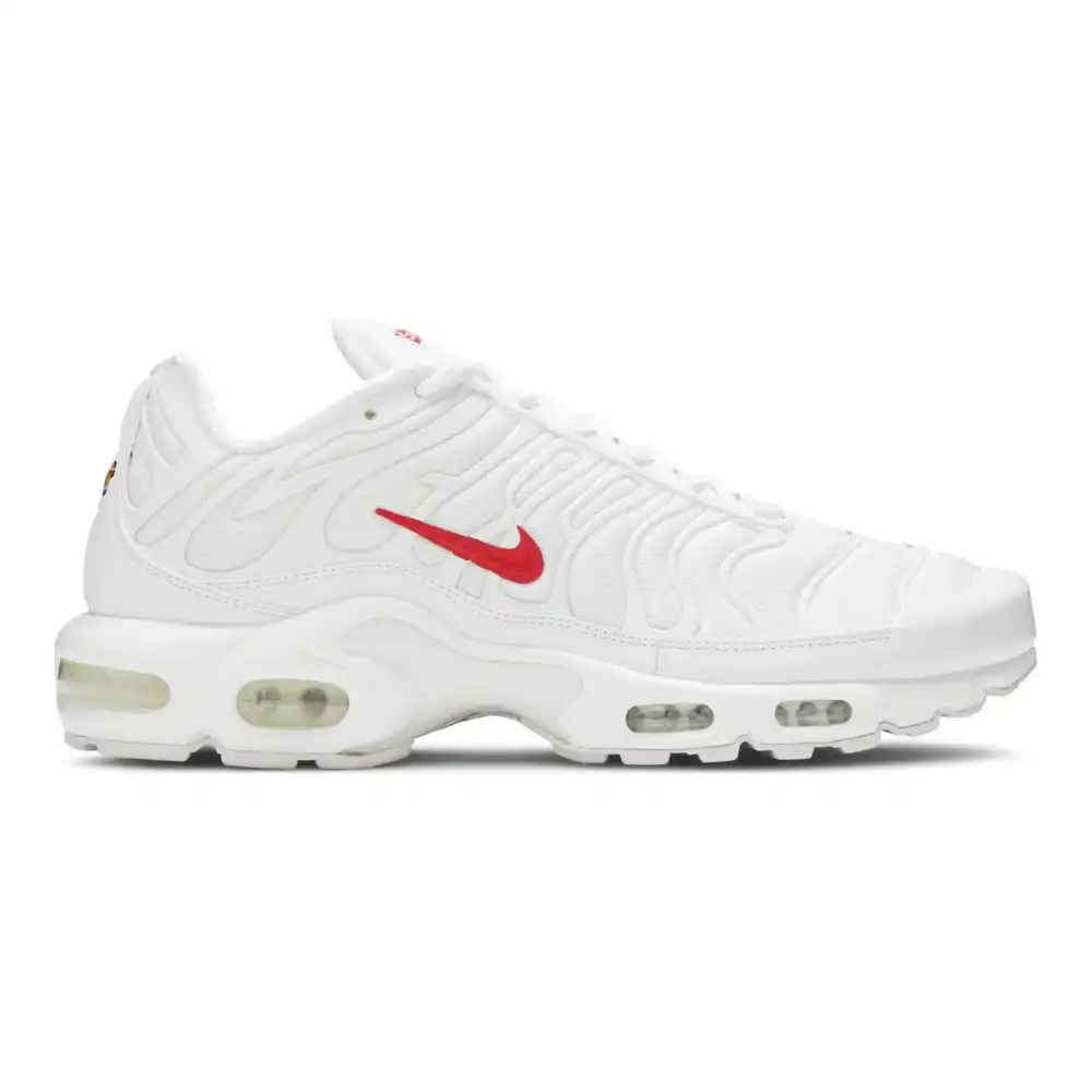 Air max discount plus all white