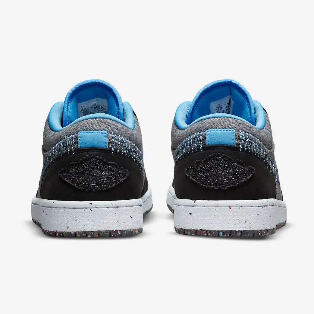Air Jordan 1 Low Crater Grey University Blue - Droper