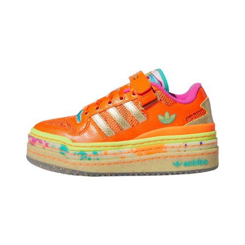 adidas Forum Triple Platform Low Impact Orange