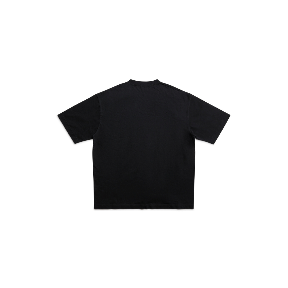 Camiseta Balenciaga Cities Paris Medium Fit Black foto 1