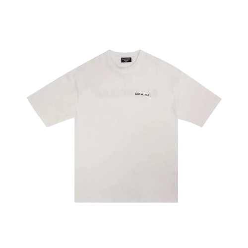 Camiseta Balenciaga Logo White