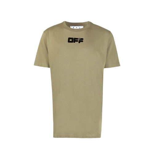 Camiseta Off-White Arrows Font S/S Slim Green