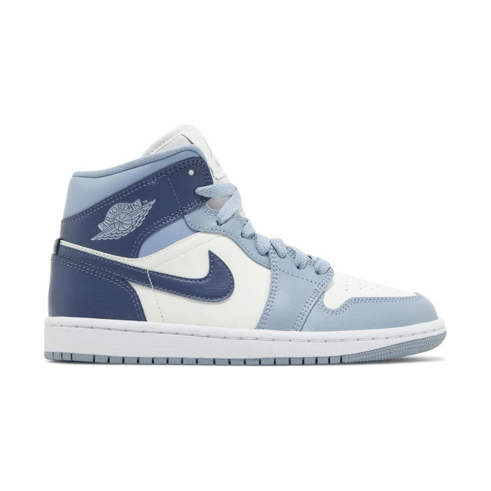 Air Jordan 1 Mid Sail Diffused Blue foto 1