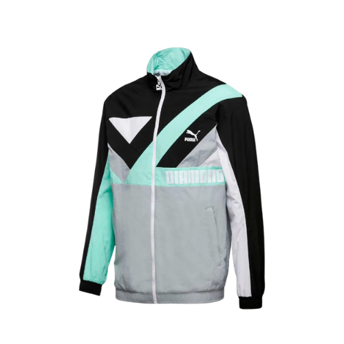 Diamond x Puma Jaqueta Wind Aqua Grey