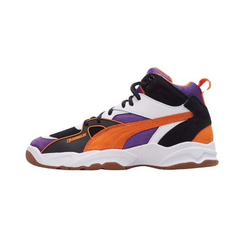 The Hundreds x Puma Performer Mid Black Persimmon Orange