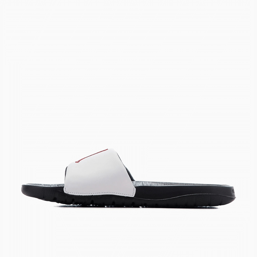 Air Jordan Break Slide White Black - Droper
