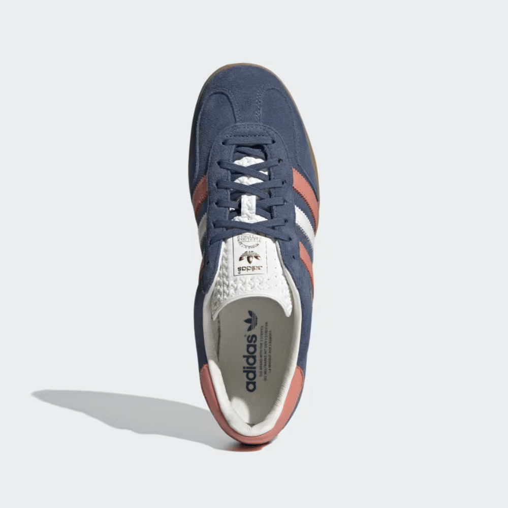 adidas Gazelle Indoor Blue Blink Wonder Clay - Droper