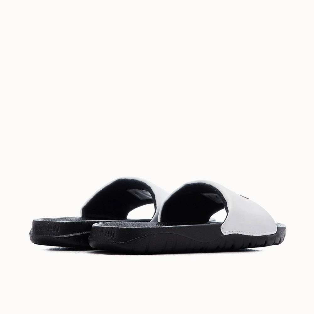 Air Jordan Break Slide White Black - Droper