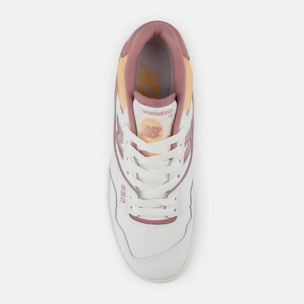 New Balance 550 White Rosewood Hazy Peach foto 2