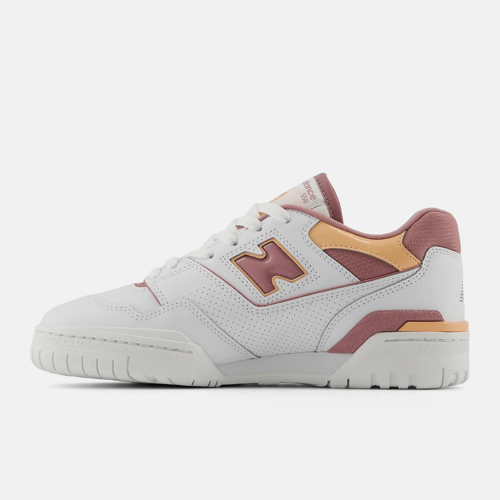 New Balance 550 White Rosewood Hazy Peach foto 3