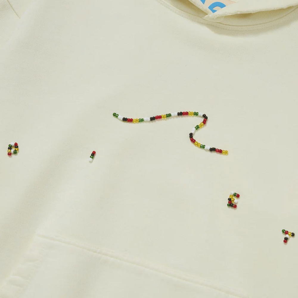 Moletom Piet Waves Bead Amarelo Claro foto 2