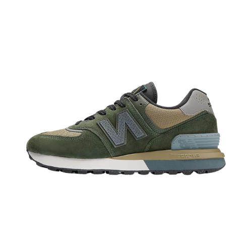 Stone Island x New Balance 574 Legacy Dark Green