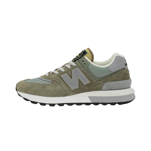 Stone Island x New Balance 574 Legacy Green