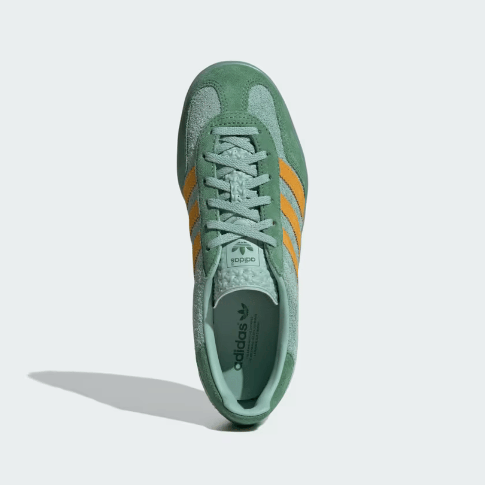 adidas Gazelle Hazy Green Crew Yellow foto 2