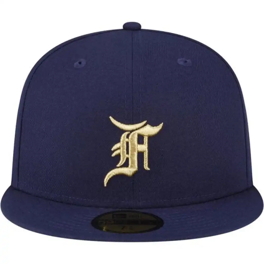 Fear of God x New Era Boné 59FIFTY Fitted Ballpark Aba Reta Navy
