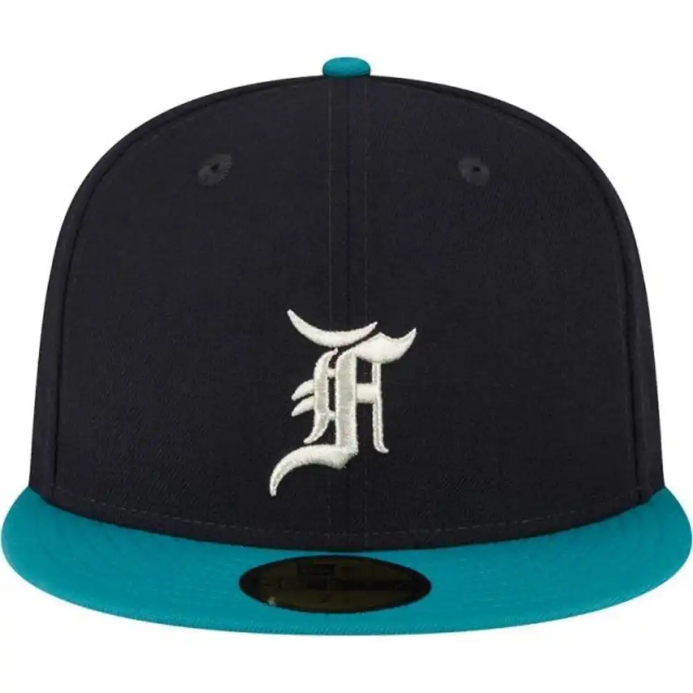 Fear of God x New Era Boné 59FIFTY Fitted Ballpark Aba Reta Black
