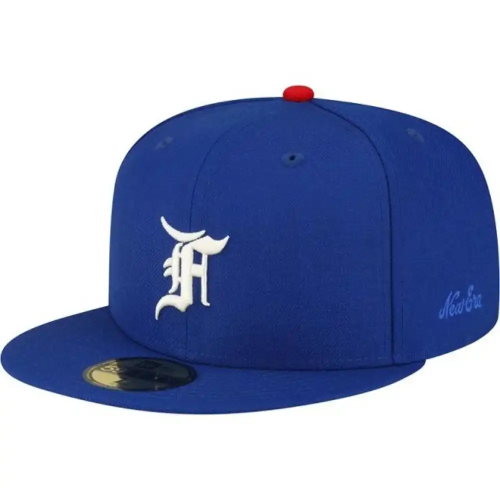 Fear of God x New Era Boné 59FIFTY Fitted Ballpark Aba Reta Blue